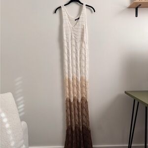 Boohoo Crochet Swim Cover Up: Size L NWOT